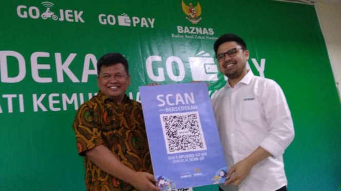 Gopay dan Baznas.