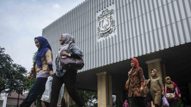 Pegawai Negeri Sipil (PNS) di kompleks Balaikota di Jakarta. (Foto ilustrasi).