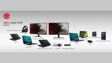 Acer Raih 13 Penghargaan Red Dot Design Awards 2018