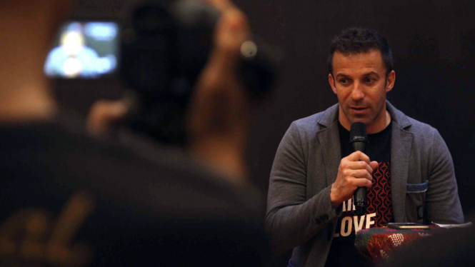 Legenda Juventus dan timnas Italia, Alessandro Del Piero