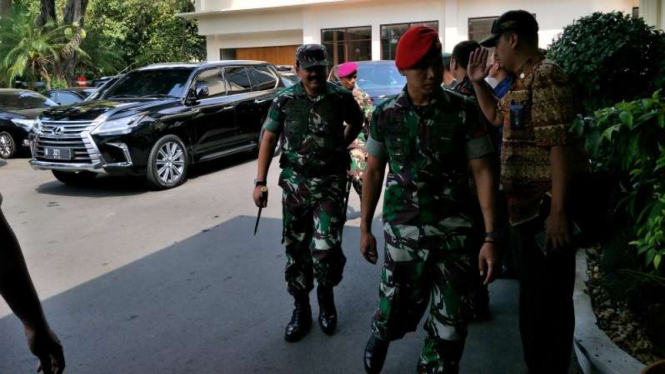 Panglima TNI Marsekal Hadi Tjahjanto.