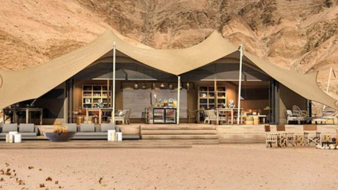 Hoanib Valley Camp di Kaokoland, Namibia.