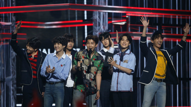 BTS di Billboard Music Awards 2018