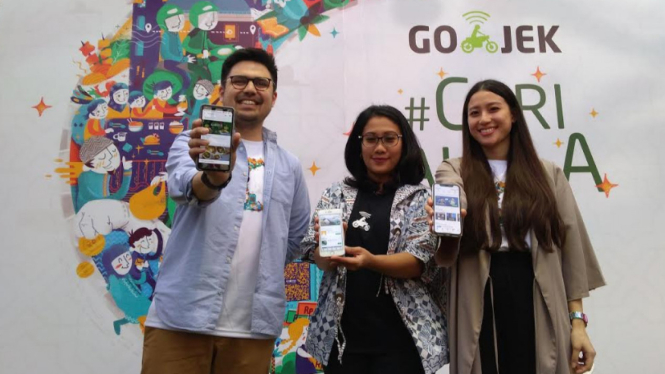 Gojek menggelar acara Gopay.