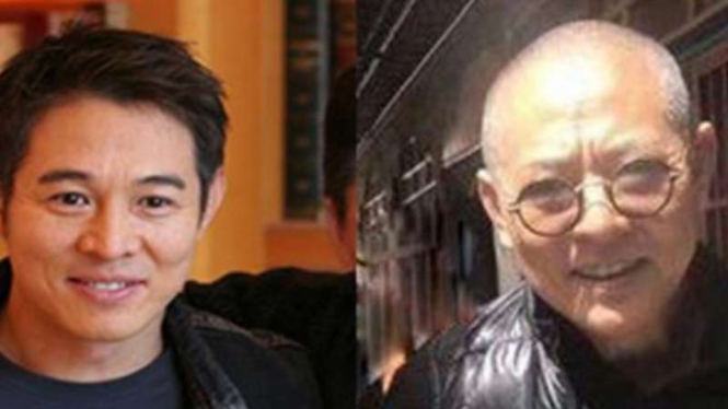 Foto Jet Li dulu dan yang terbaru