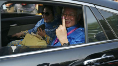 Najib Razak dan Rosmah Mansor