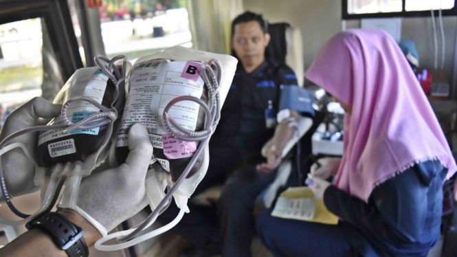Ilustrasi donor darah
