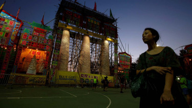 Berebut Bakpau di Festival Bun Hongkong
