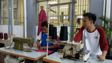 Aktivitas Warga binaan Rutan Cilodong selama Ramadan