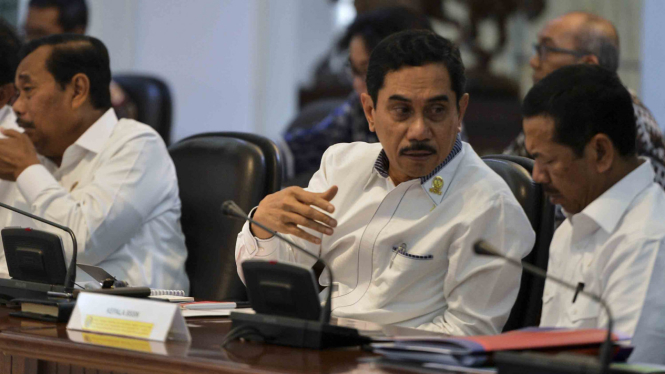 Kepala BNPT, Komjen Pol Suhardi Alius (kedua kanan) 