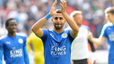 Winger Leicester City, Riyad Mahrez.