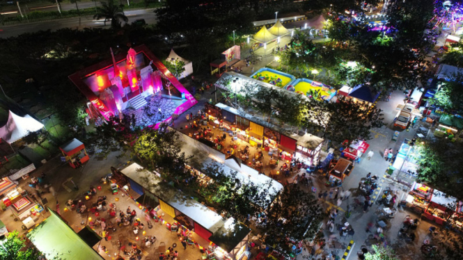 Jelajahi Kuliner Street Food Kekinian di Pasar Senggol Summarecon Mal Bekasi