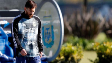 Bintang Timnas Argentina, Lionel Messi.