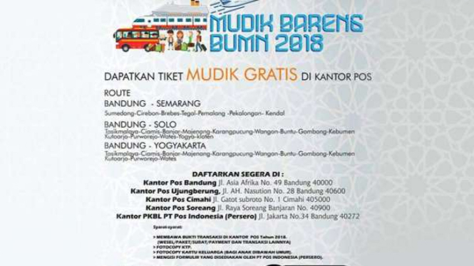Mudik Bareng BUMN 2018