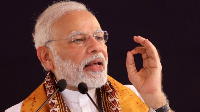 Indonesia menjadi tujuan pertama PM Modi dalam lawatan ke Asia Tenggara, yang akan disusul dengan lawatan ke Singapura dan Malaysia. - EPA