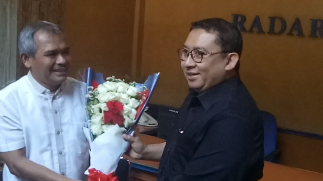 Fadli Zon sambangi kantor redaksi Radar Bogor