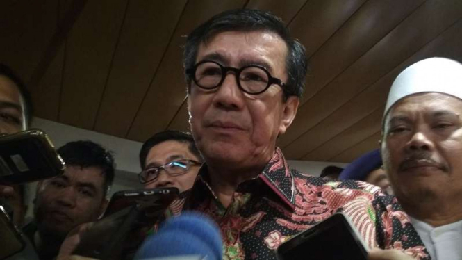 Menteri Hukum dan HAM Yasonna H Laoly