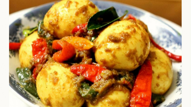 Telur Kunyit Terasi