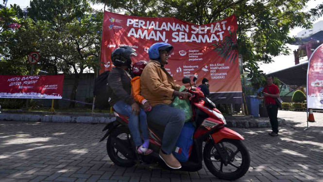 Sorot Jalur Mudik - Program mudik gratis untuk pengguna sepeda motor