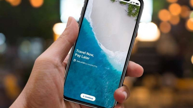 Ilustrasi layanan OTA Traveloka.
