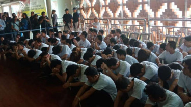 105 orang penipu online asal China didepotasi ke negaranya.
