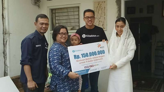 Kerja sama Bakrie Amanah dan Kitabisa.com.