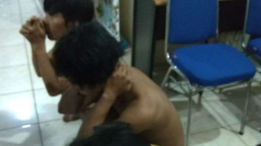 Pelaku penodongan dibekuk di kawasan Bundaran Senayan, Jakarta