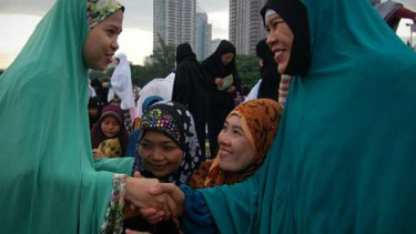 Silaturahmi dengan kerabat sudah jadi tradisi setiap Lebaran.