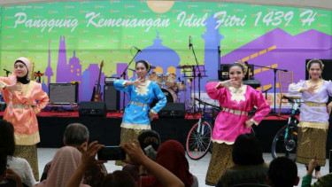 Panggung Kemenangan Idul Fitri di KBRI Seoul