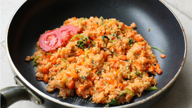 Nasi goreng.