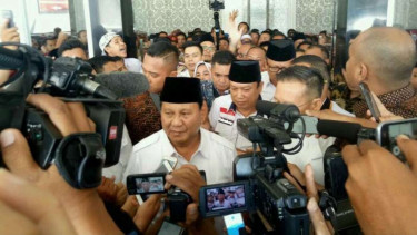 Ketua Umum Partai Gerindra Prabowo Subianto.
