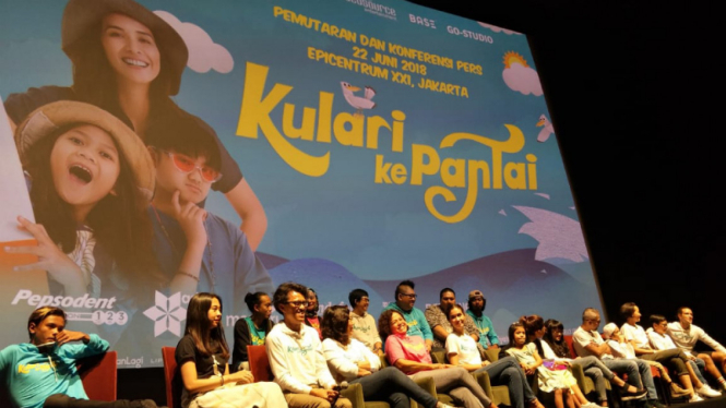 Jumpa media film Kulari ke Pantai.