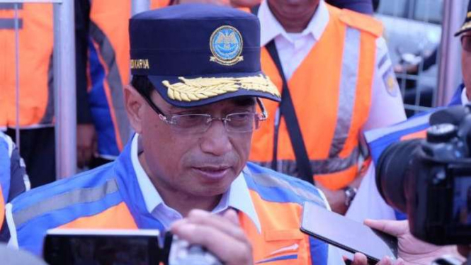 Menteri Perhubungan Budi Karya Sumadi.