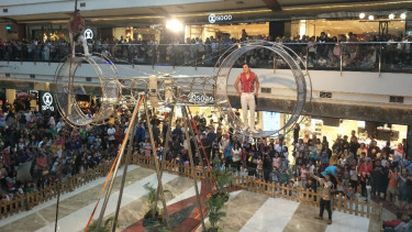 Pertunjukkan Wheel of Death di PIM