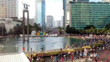 Bundaran HI, Jakarta.