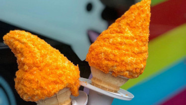 Es krim rasa Cheetos.