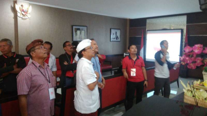 Calon gubernur Bali Wayan Koster, di Bali, Kamis, 28 Juni 2018.