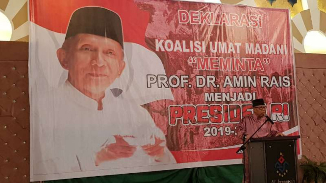 Deklarasi Amien Rais Capres 2019.