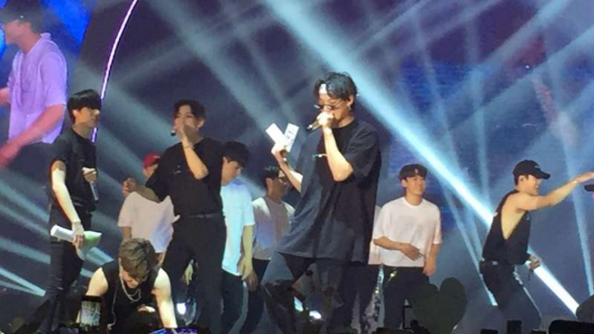 Got7 saat konser di ICE, BSD, Sabtu 30/6/2018
