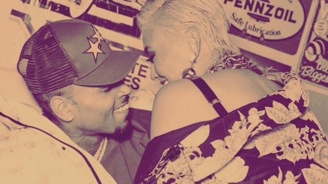 Chris Brown dan Agnez Mo