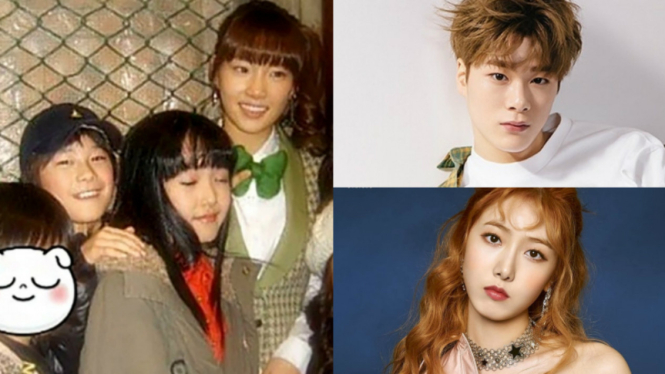 Taeyeon dan Moonbin serta SinB.