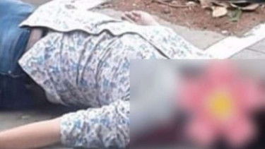Jenazah Warsilah, korban penjambretan di Cempaka Putih.