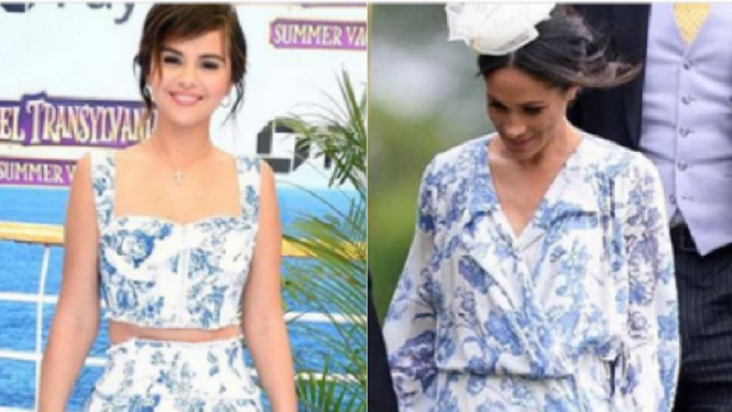 Selena Gomez dan Meghan Markle