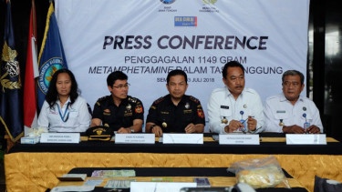 Bea Cukai Tanjung Emas Amankan 1,149 Kilogram Sabu