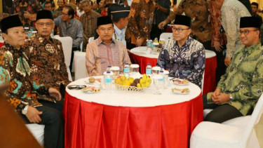 Anies Baswedan saat di Auditorium KH Ahmad Dahlan