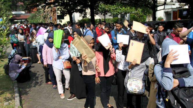 Ilustrasi job fair.