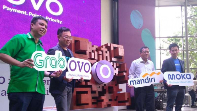 Platform pembayaran OVO dan empat perusahaan.