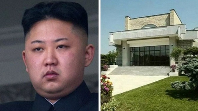 Rumah mewah Kim Jong-un.