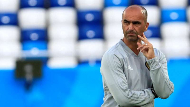 Pelatih timnas Belgia, Roberto Martinez