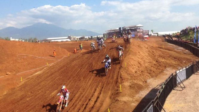 Balapan MXGP di Semarang